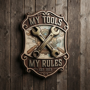 Wooden Garage Sign, Custom Tool Workshop Decor, Man Cave Wall Art, Personalized Gift For Him, Mechanic Sign, Dad Workshop Gift, Wood Decor