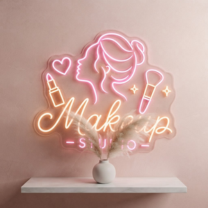 Makeup Studio Neon Sign Beauty Salon LED Light Makeup Room Wall Decor Beauty Bar Sign Aesthetic Studio Decor Salon Business Sign Gift