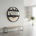 Nurse Station Metal Sign, Personalized Nurse Gift, Medical Office Wall Art, Hospital Decor, Nurse Graduation Gift, Clinic Decor